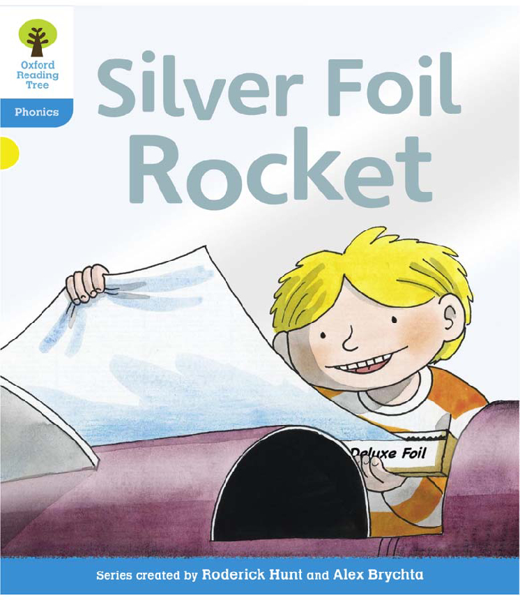 Silver Foil Rocket 