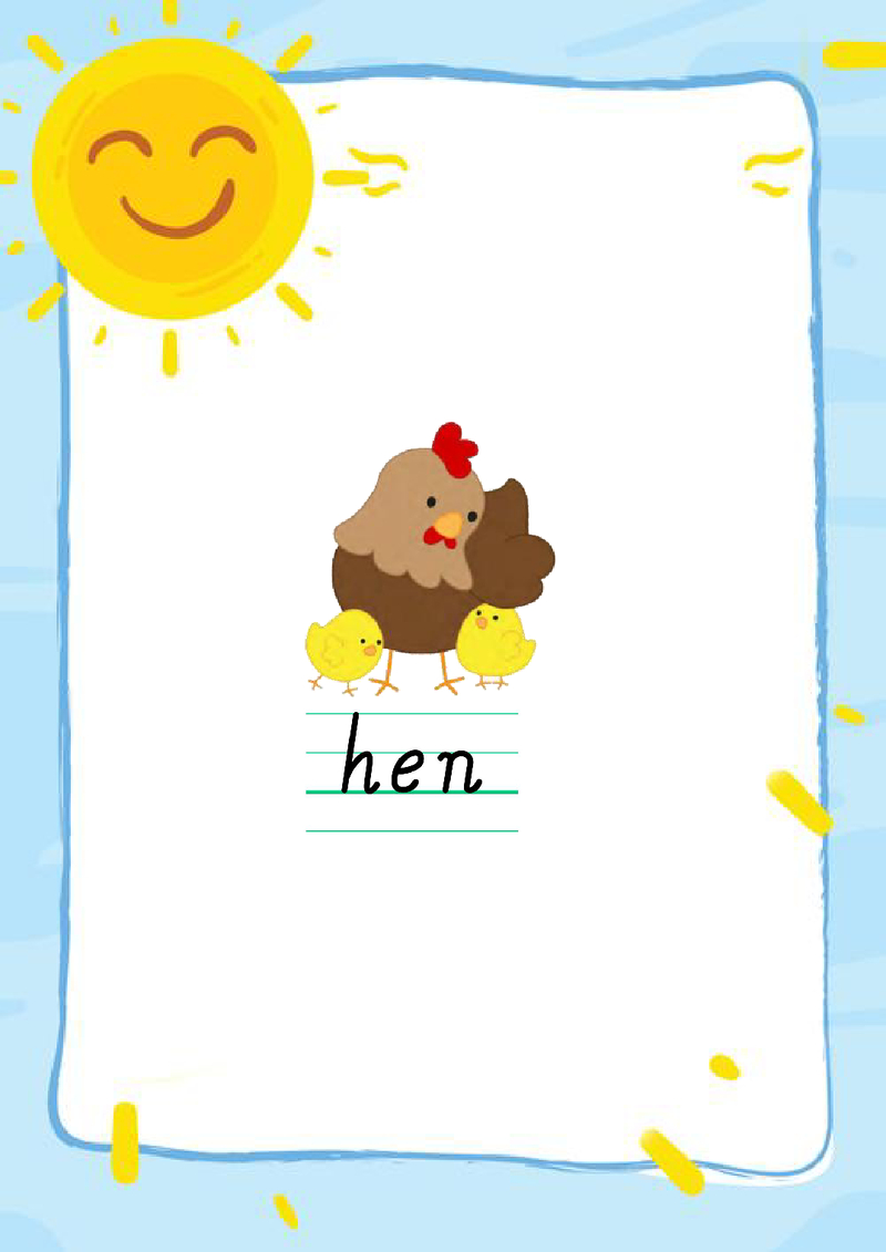 Letter H h