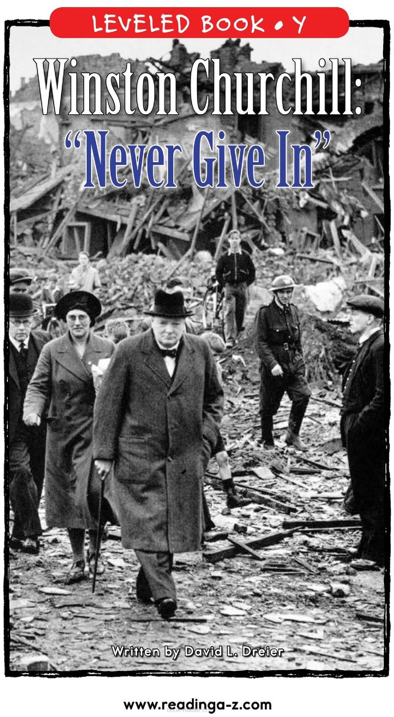 Winston Churchill Never Give In