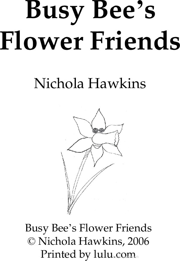 Busy Bee’s Flower Friends