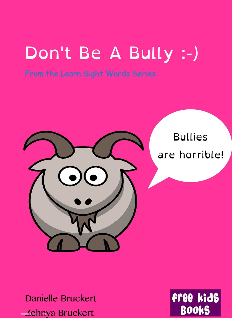 Don’t Be a Bully