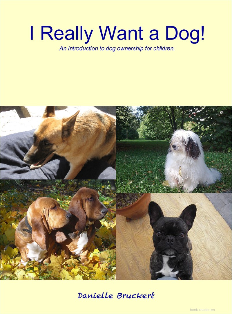 I Really Want A Dog….An Introduction to Dog Ownership for Children