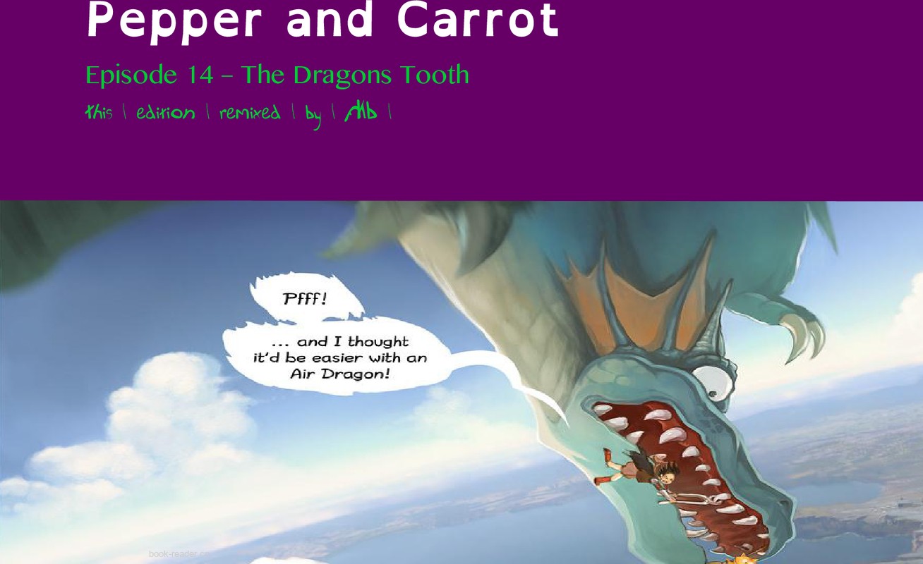Pepper and Carrot Episode 14 - The Dragon’s Tooth