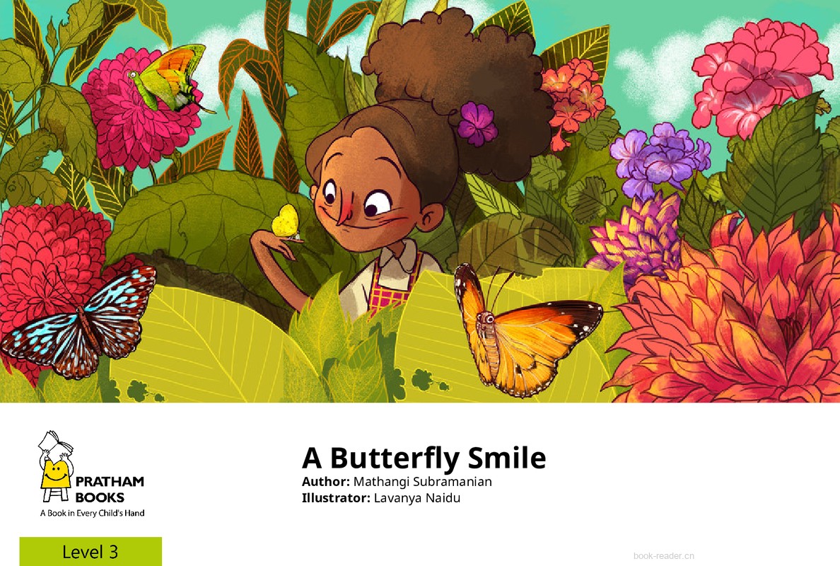 A Butterfly Smile – Colourful Butterfly Biology Picture Book