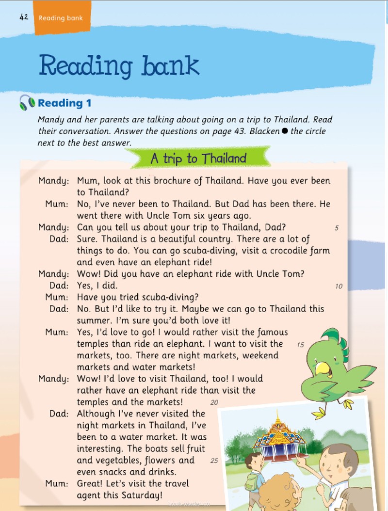 Reading bank