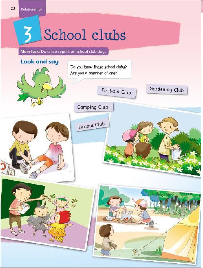 3 School clubs