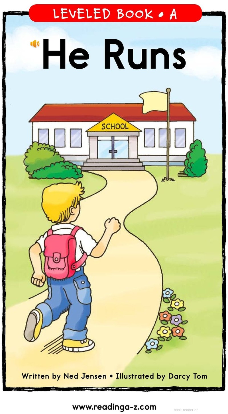 he runs