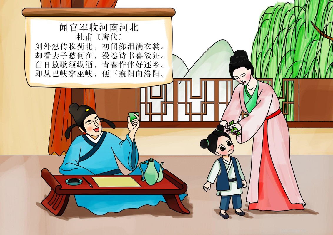 闻官军收河南河北
