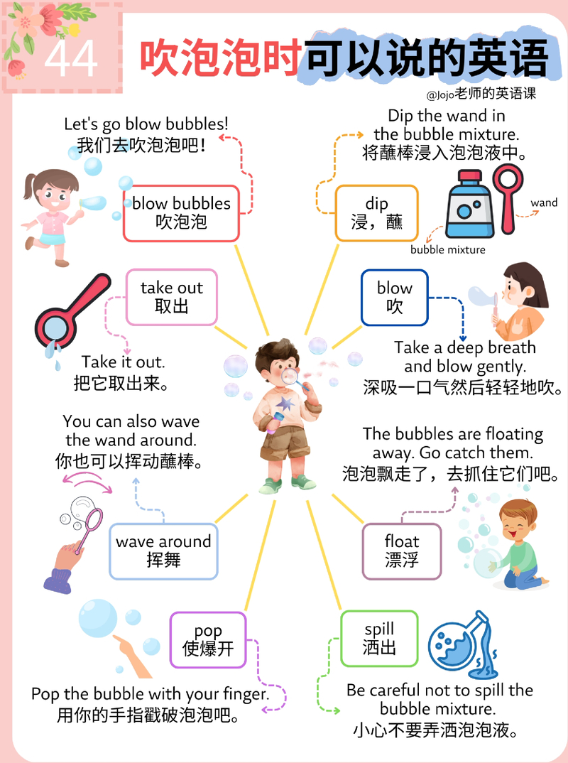 吹泡泡