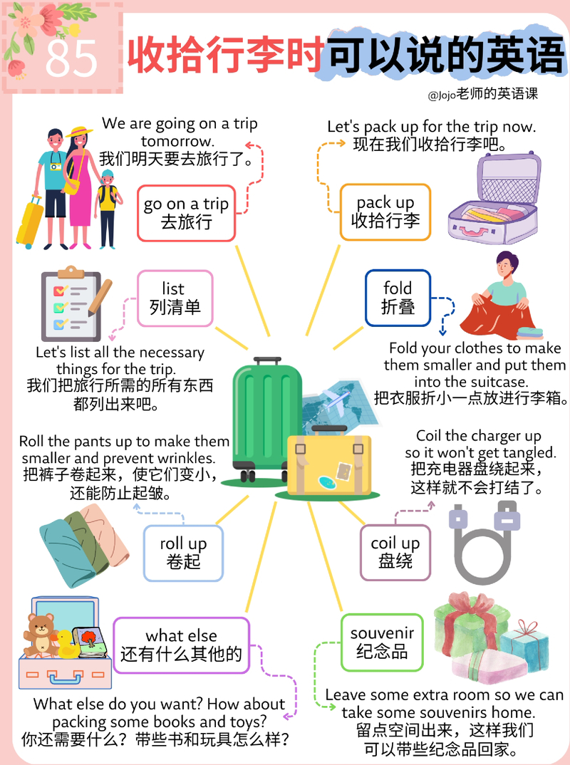 收拾行李