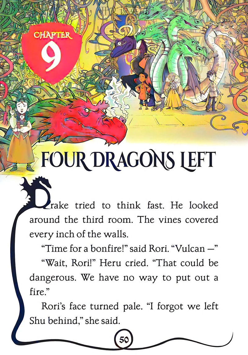 9 Four dragons left