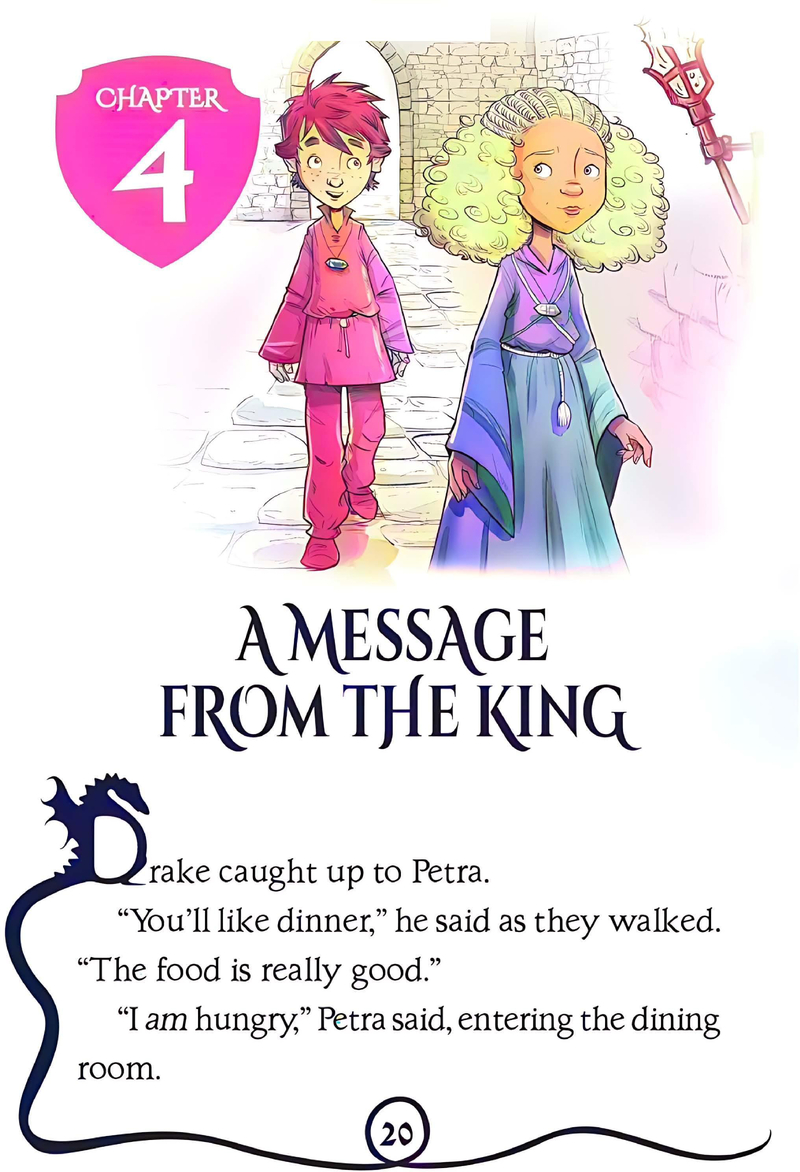 4 A message from the king