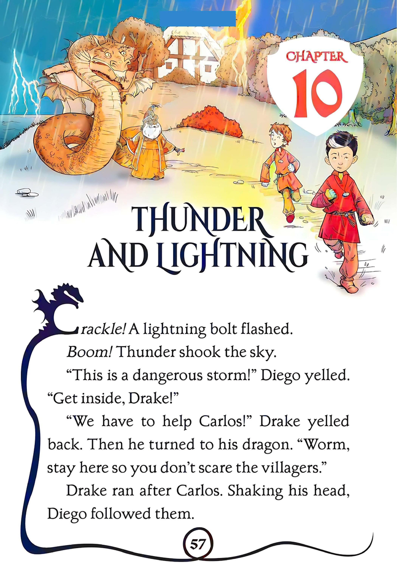 10 Thunder and lightning