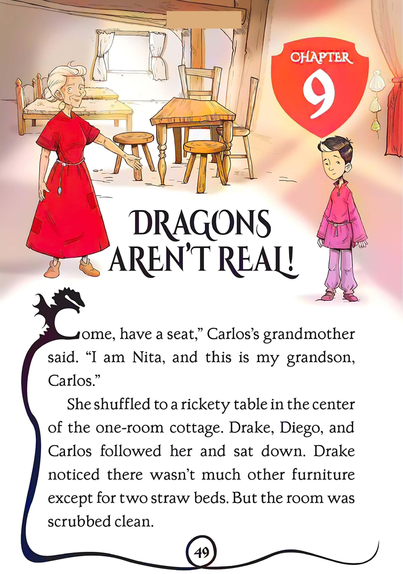 9 Dragons aren't real!