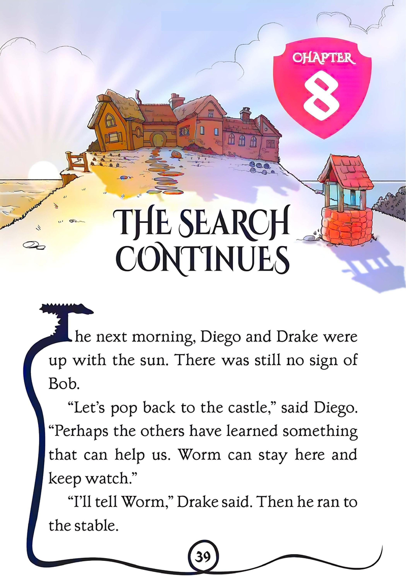 8 The search continues
