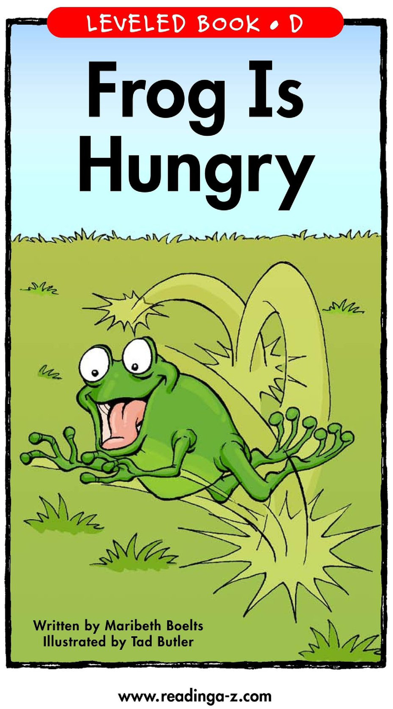 D-04-Frog Is Hungry