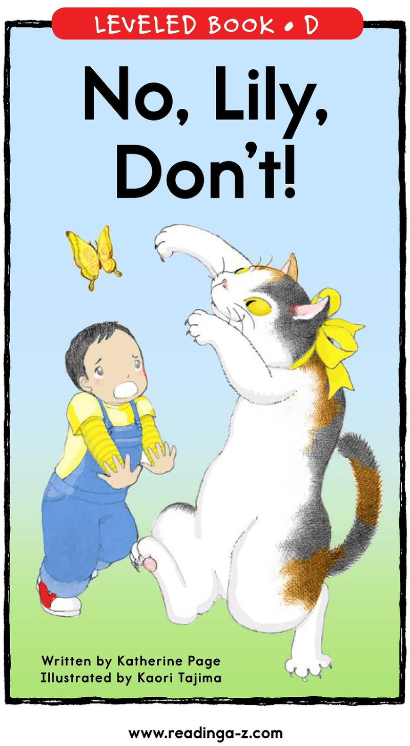 D-14-No, Lily, Don't!