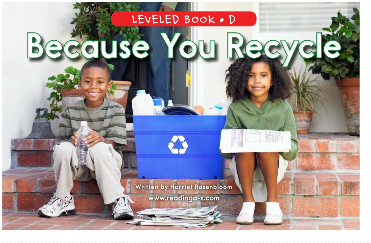 D-54-Because You Recycle
