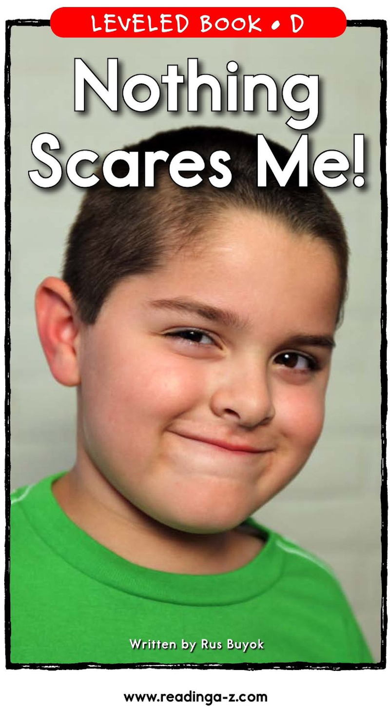 D-49-Nothing Scares Me!