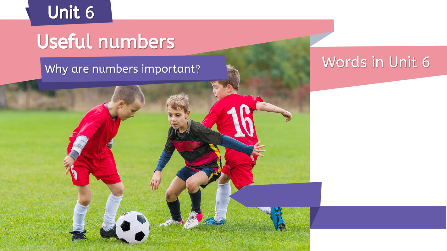 Unit 6 Useful numbers - words