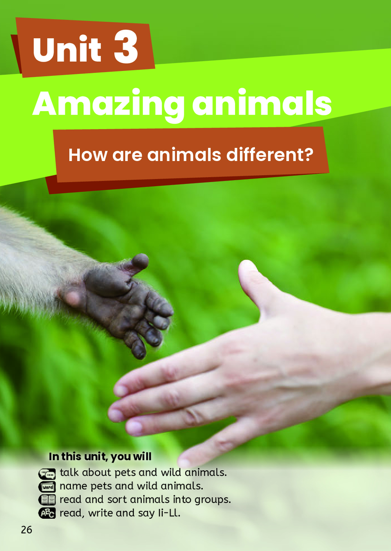 Unit 3 Amazing animals 