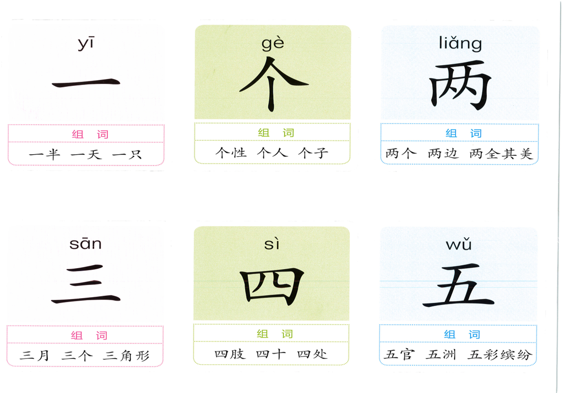 第一级识字表