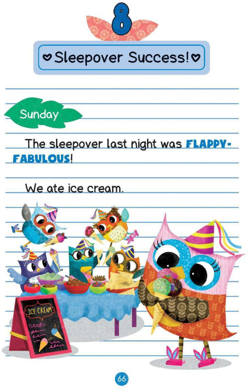 8 Sleepover Success!