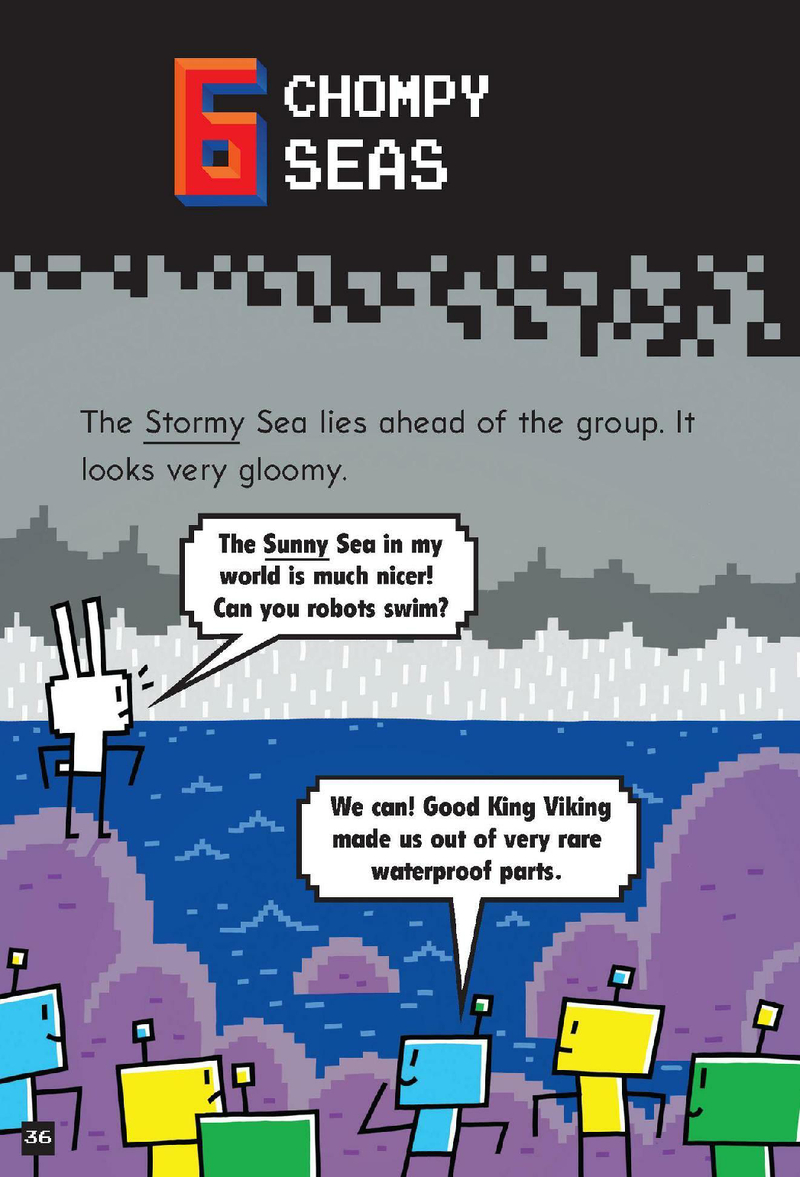 6 CHOMPY SEAS!