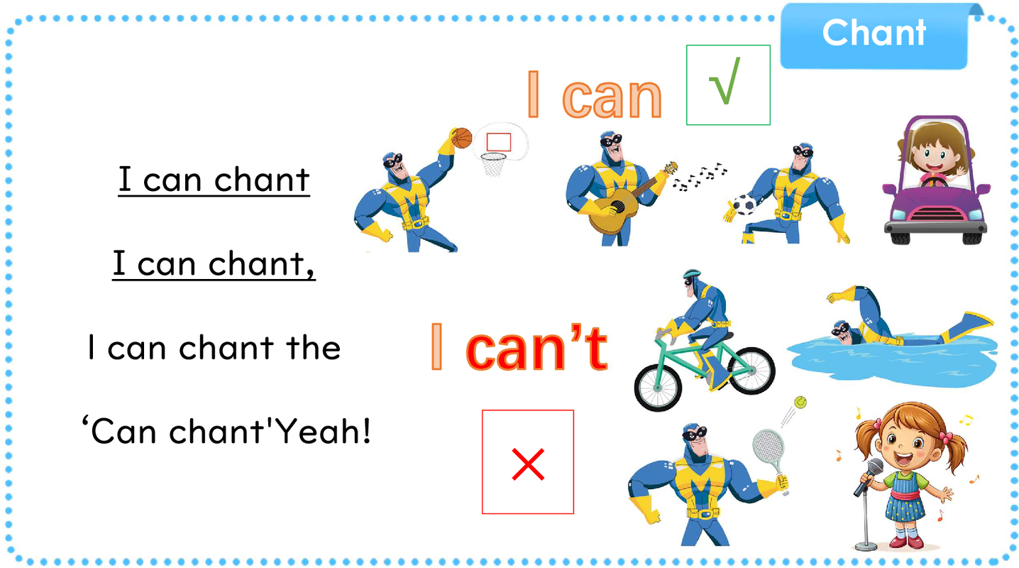 Unit 10 Fun Time - Chant