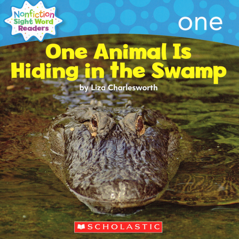 One Animal is Hiding in the swamp