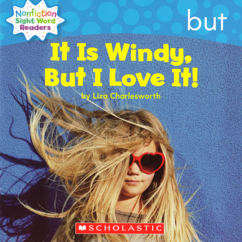It is windy,but I love it