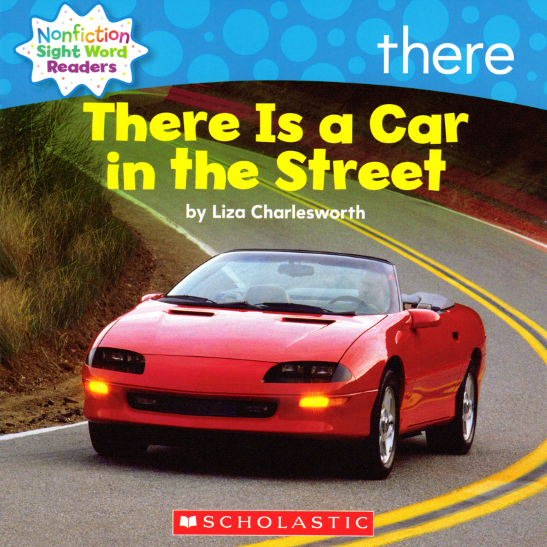 There is a car in the street