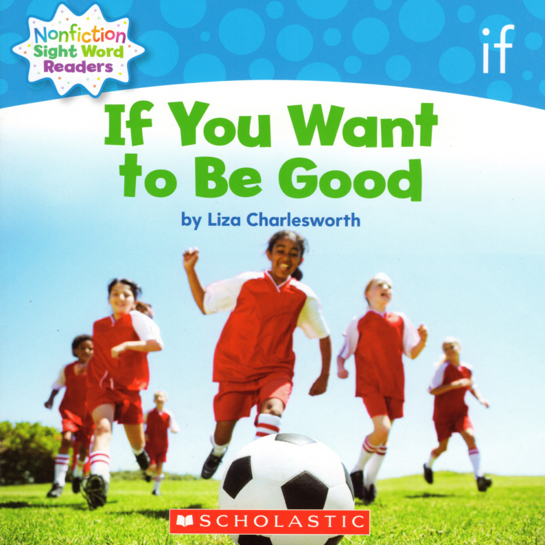 If you want to be good
