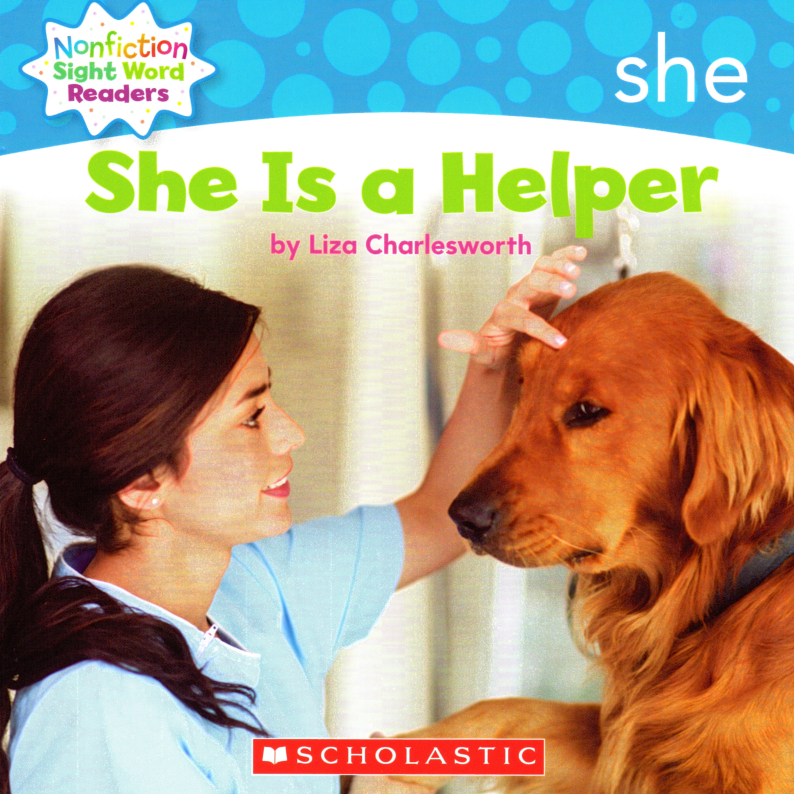 She is a helper