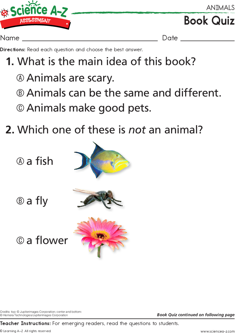 Animals-low-quiz