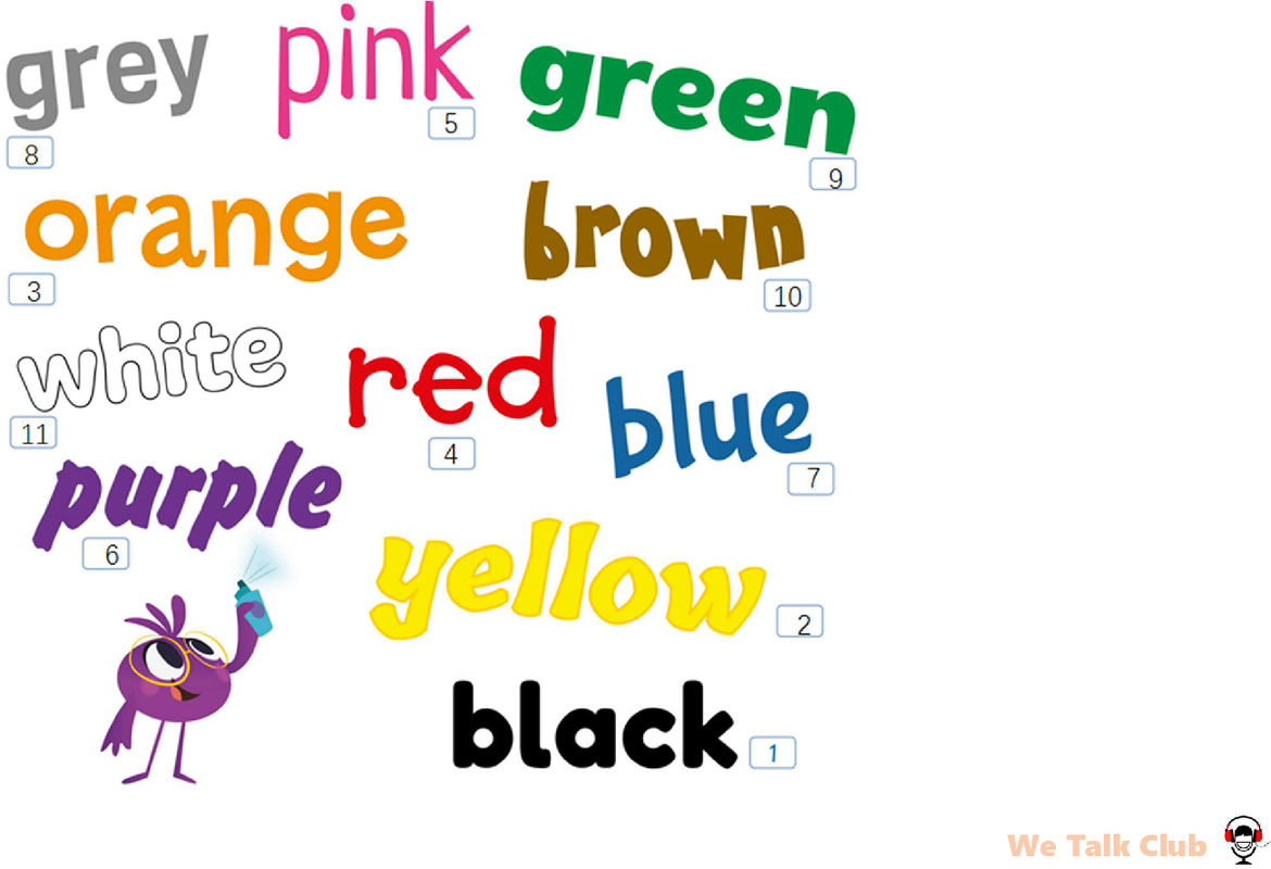2026 Spring numbers and colours