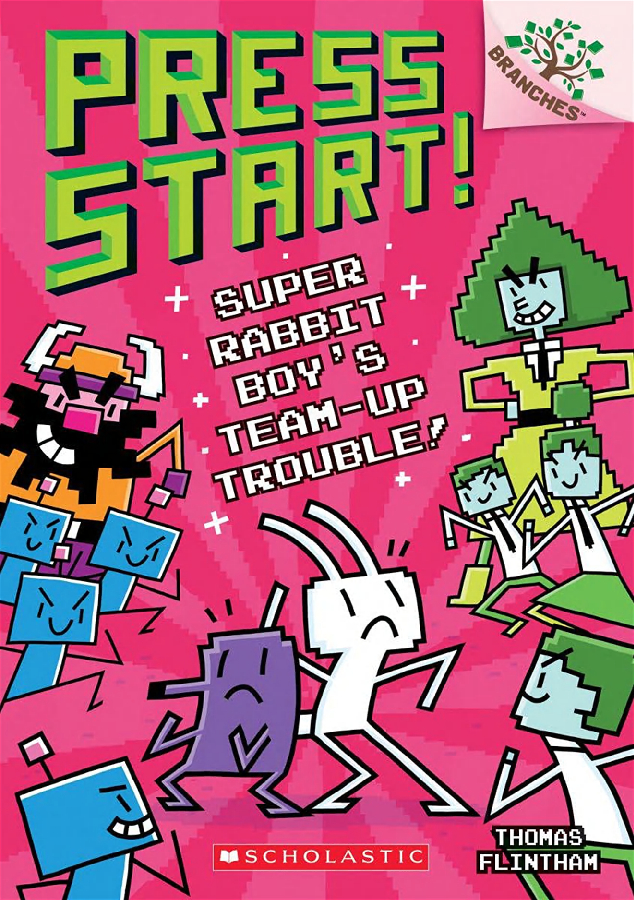 Super Rabbit Boy's Team-Up Trouble! 封面