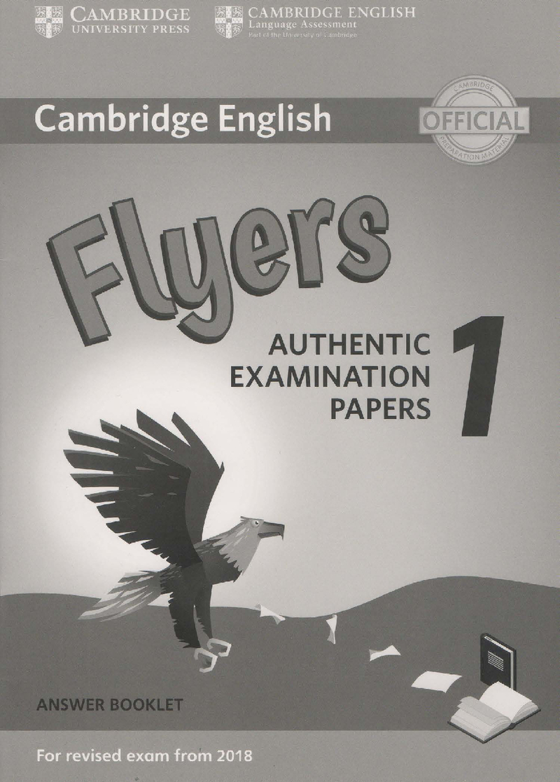 Flyers真题第一册答案