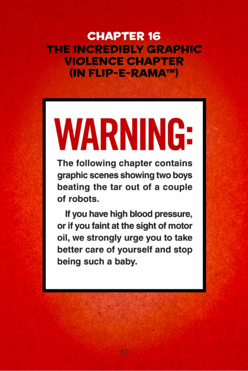The Incredibly Graphic Violence Chapter