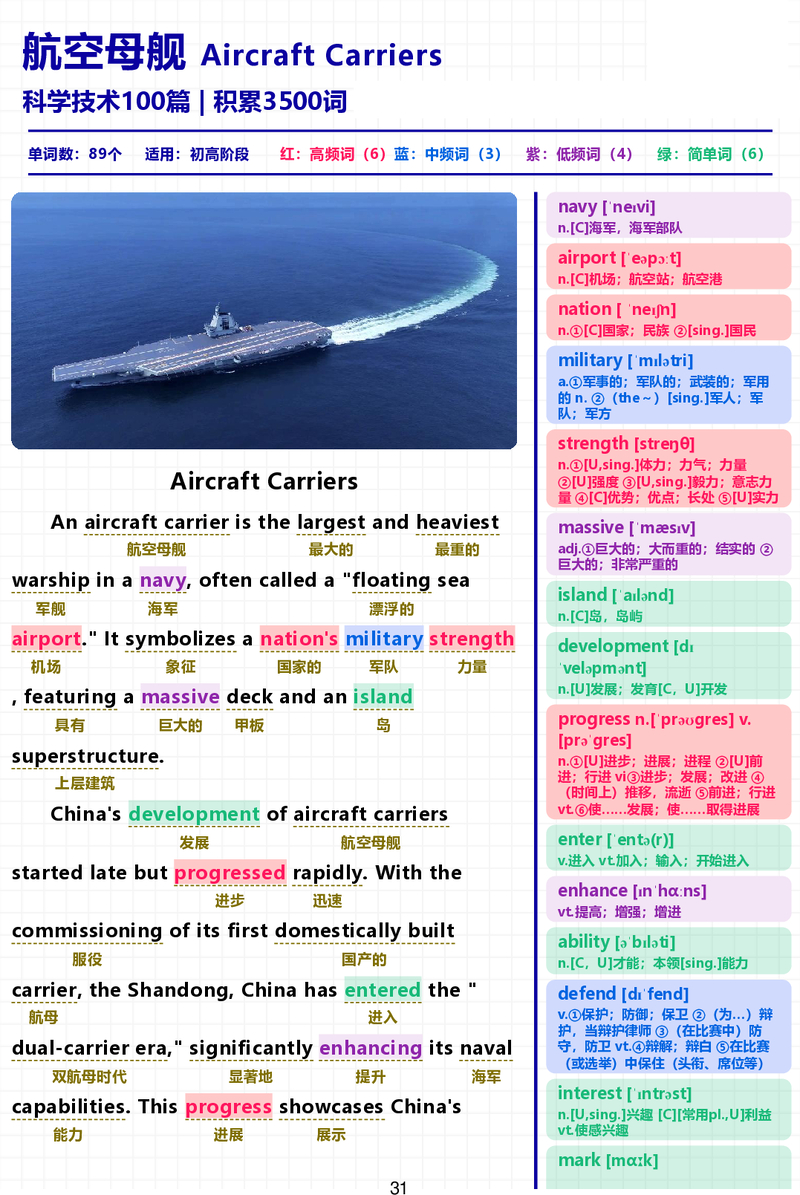 航空母舰