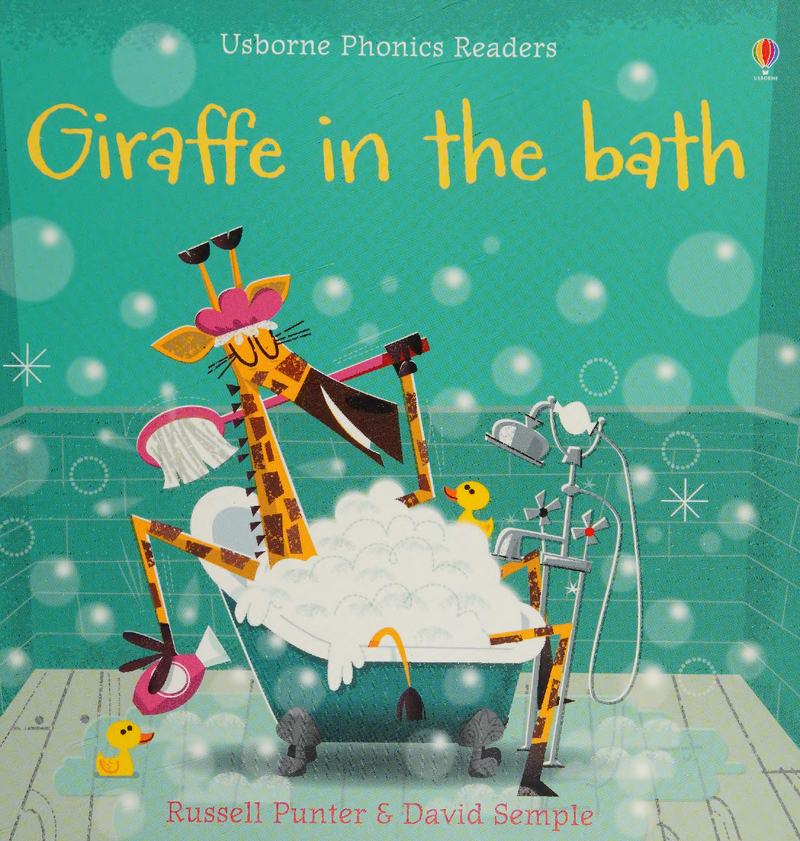 Giraffe in the Bath