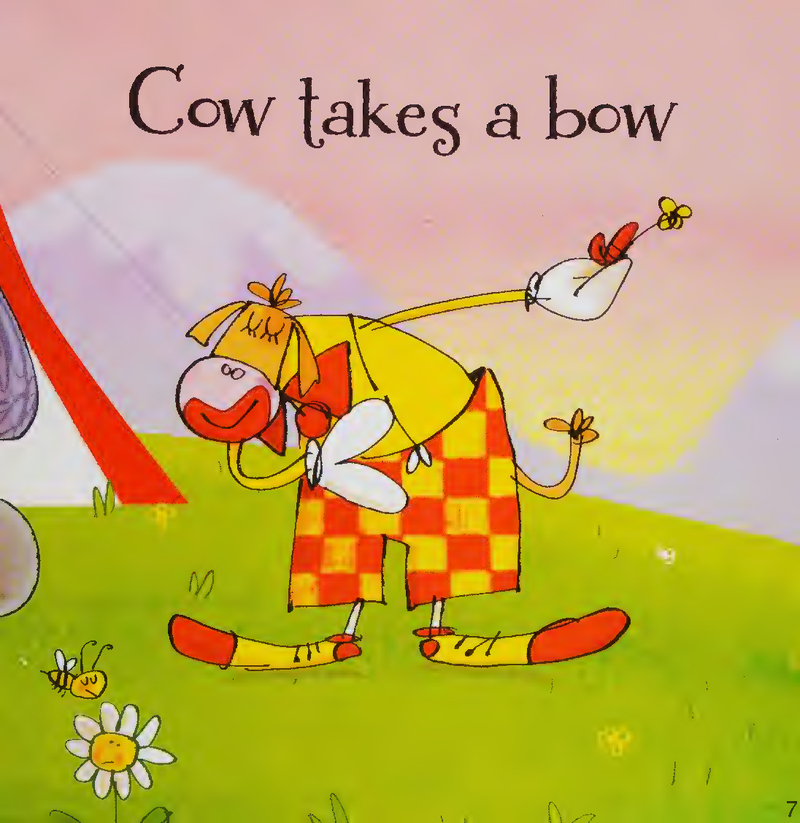 Cow Takes a Bow
