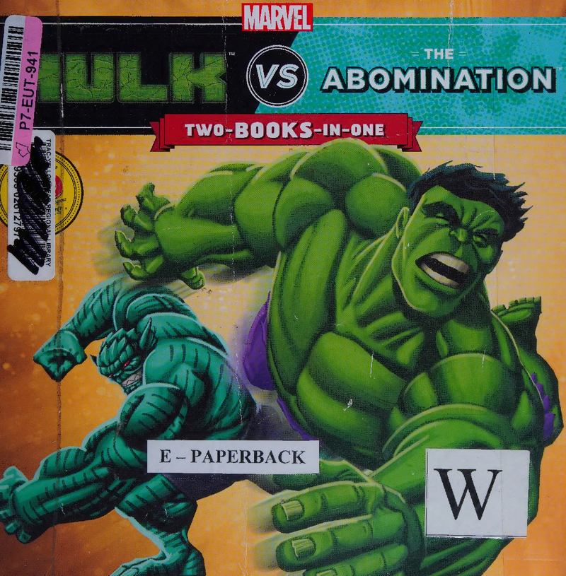 VS. HULK vs. THE ABOMINATION