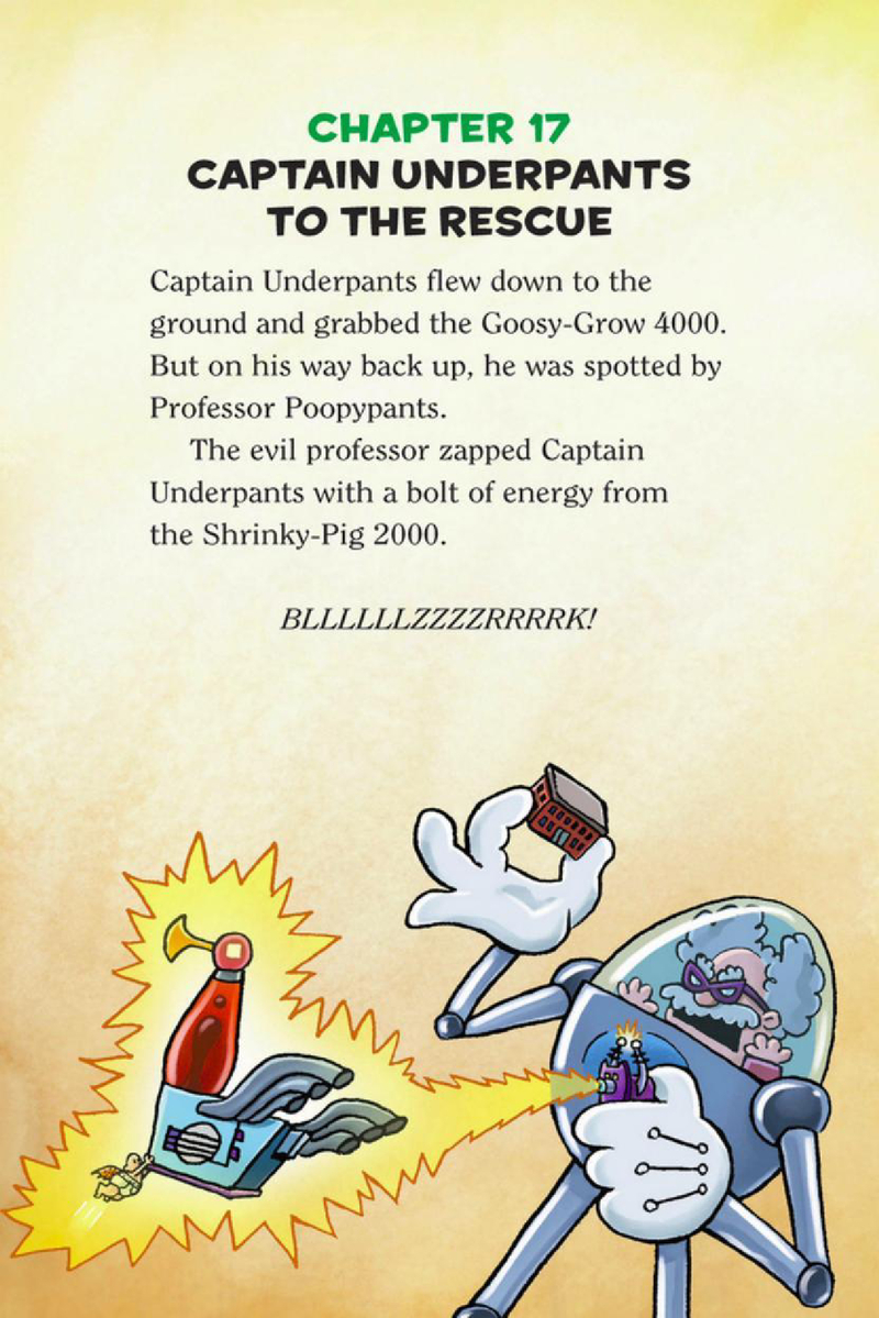 Captain Underpants to the Rescue