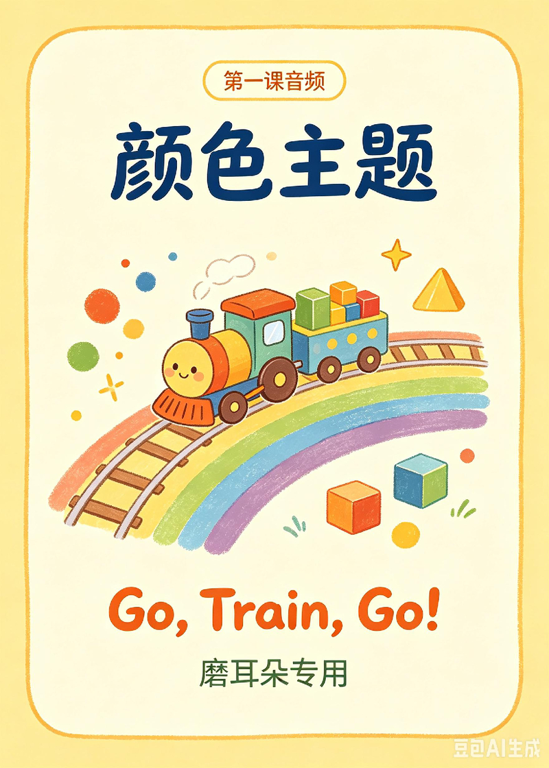 第一课音频 颜色主题 Go, Train, Go!