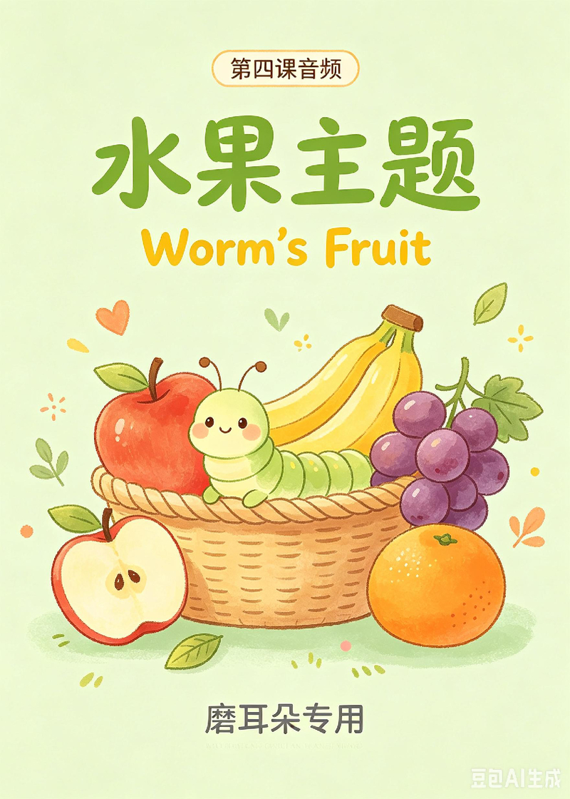 第四课音频 水果主题 Worm's Fruit