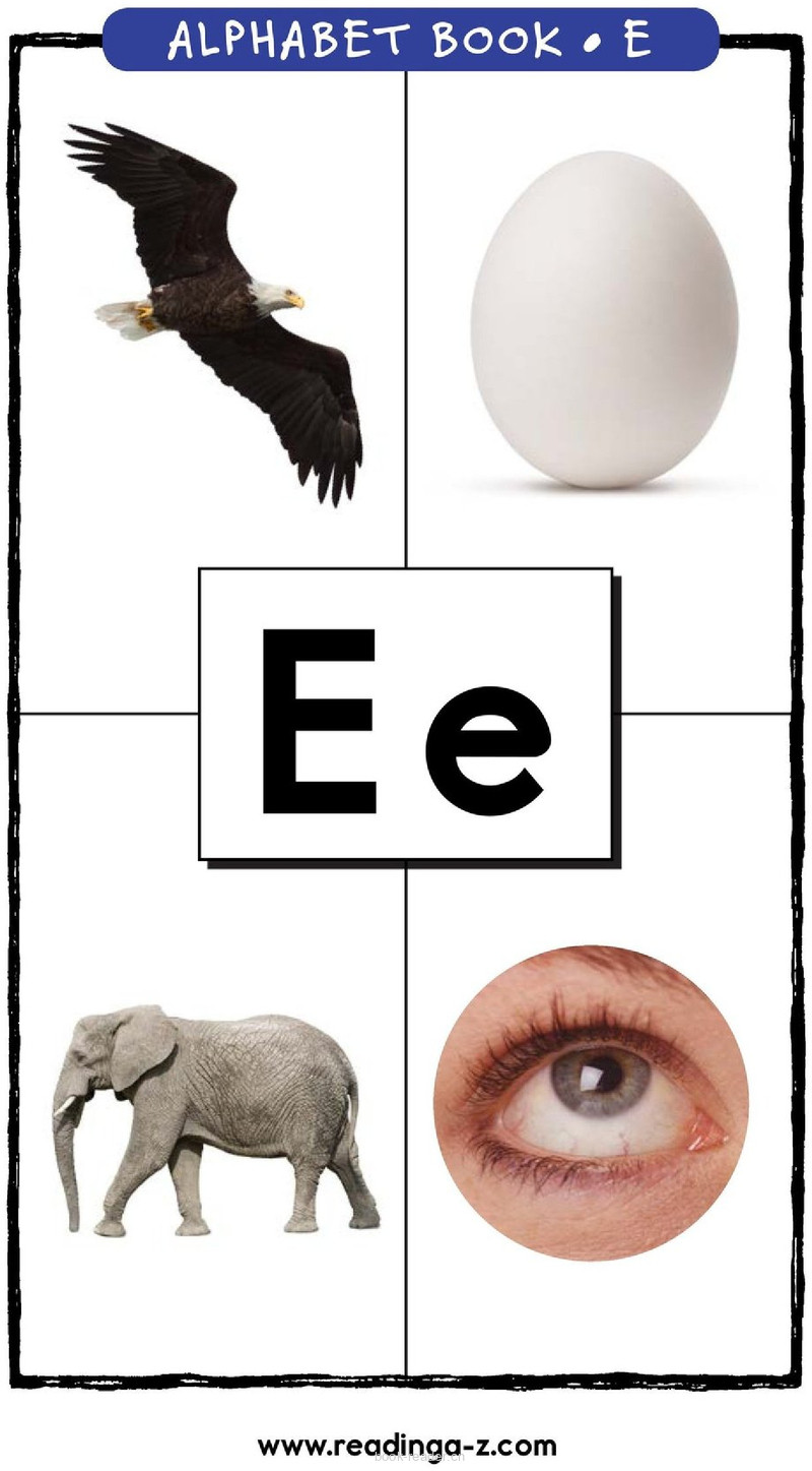 Letter E