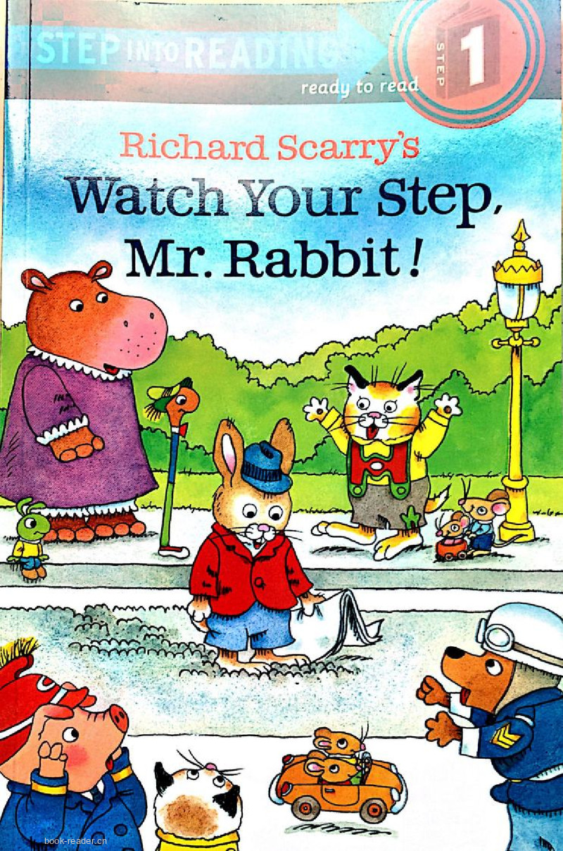 Watch your step,Mr Rabbit