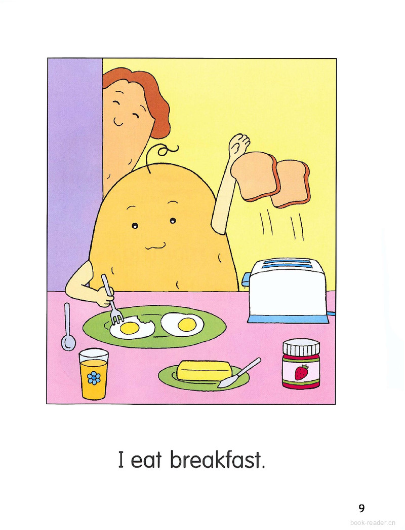 《1A-In the morning.pdf》儿童英语绘本在线阅读_绘本故事网_绘本游历者