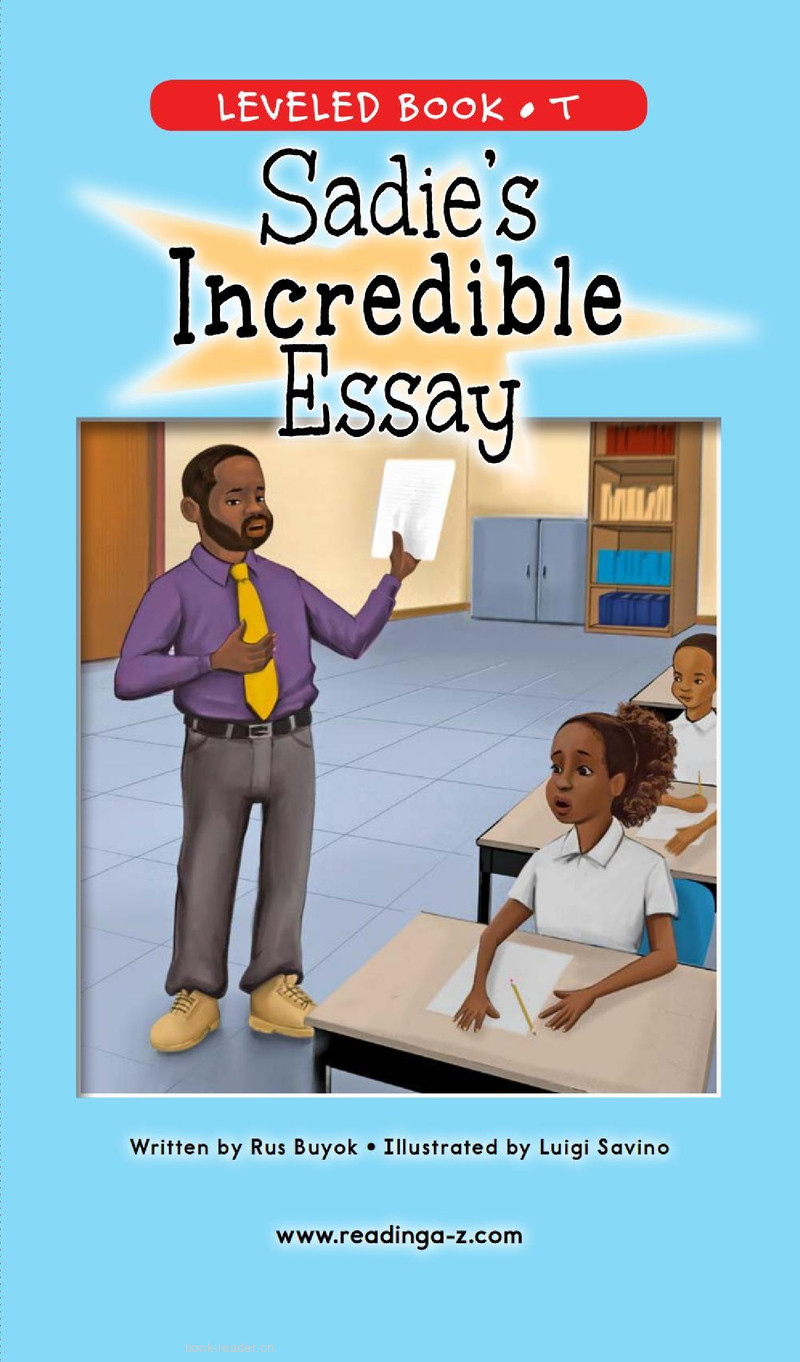 Sadie’s Incredible Essay